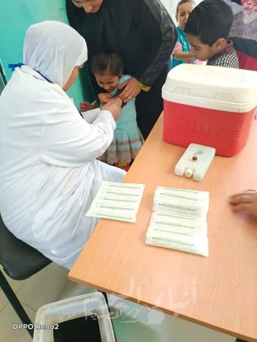 تطعيم أكثر من مليون و ٦٦ ألف طفل بحملة الحصبة بالمحافظة حتي الآن بنسبة تغطية ٩٨%