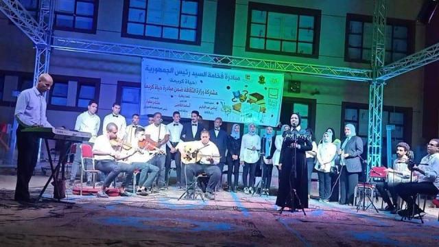 ثقافة المنيا تواصل فعاليات المسرح المتنقل ضمن أعمال المبادرة الرئاسية حياة كريمة