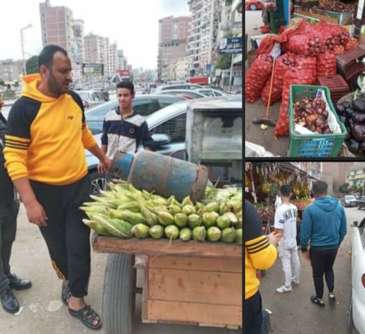 حي شرق المنصورة يشن حملة مكبرة لرفع  الاشعالات بنطاق الحي