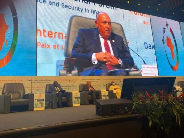 وزير الخارجية المصري يُشارك في منتدى داكار الدولي حول السلم والأمن في إفريقيا