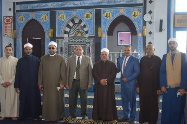 السكرتير العام المساعد يفتتح مسجد الغفور الرحيم بمدينة الغردقة