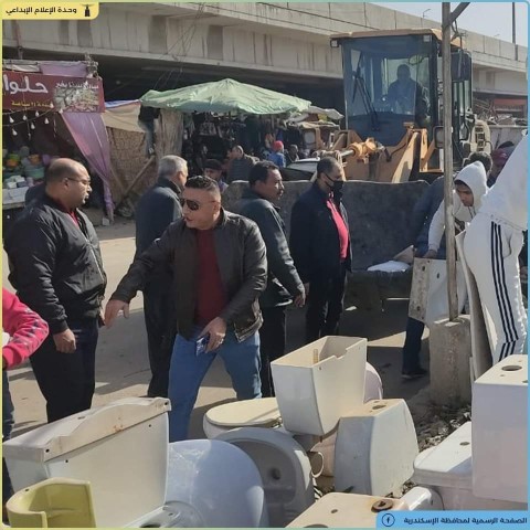 الإسكندرية : حملات مكثفة لتطبيق الإجراءات الاحترازية والتصدي للمخالفات