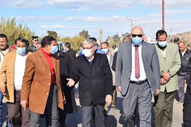 جولة تفقدية لمحافظ المنيا