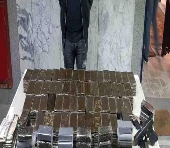 الداخلية ضبط أحد الأشخاص بحوزته 64 كيلو جرام من مخدر الحشيش بالاسكندرية