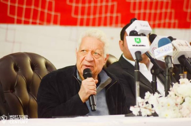 أرشيفية-رئيس نادى الزمالك