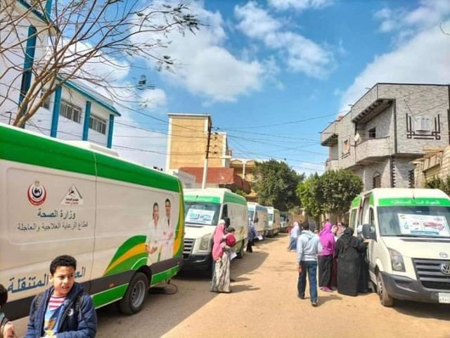 الصحة:  تقديم الرعاية الصحية بالمجان ل١٠٢ الف مواطن من خلال القوافل الطبية شهر مارس الجاري