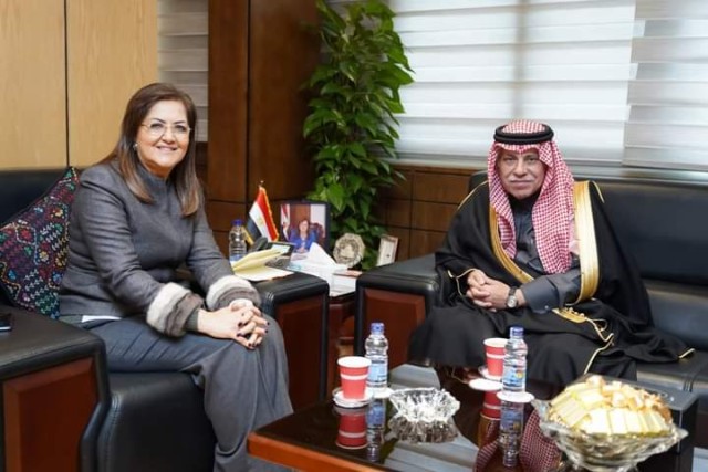 وزيرة التخطيط تلتقي بوزير التجارة السعودي لبحث سبل تعزيز التعاون المستقبلي