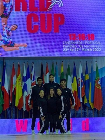 منتخب جمباز الايروبيك يخوض منافسات بطولة العالم بالبرتغال 