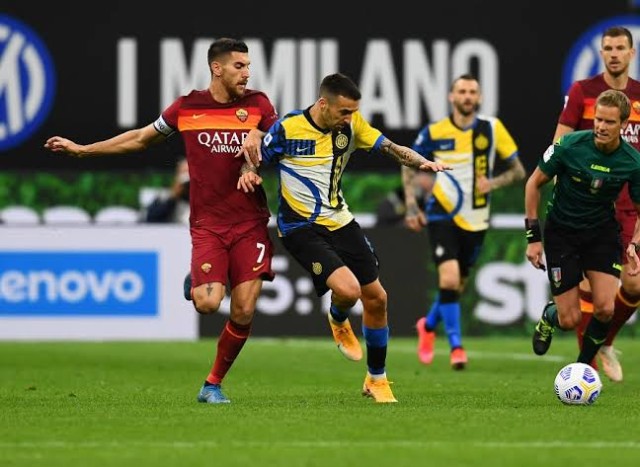 بث مباشر: شاهد الآن مباراة إنتر ميلان أمام روما في الدوري الإيطالي