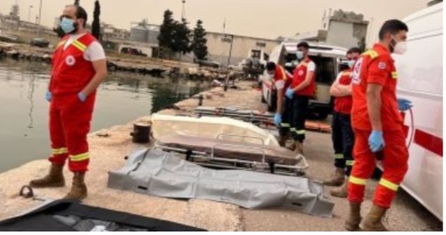 لبنان:مصرع 9 أشخاص بينهم أطفال وإنقاذ 48 آخرين فى حادث غرق زورق يحمل مهاجرين غير شرعيين