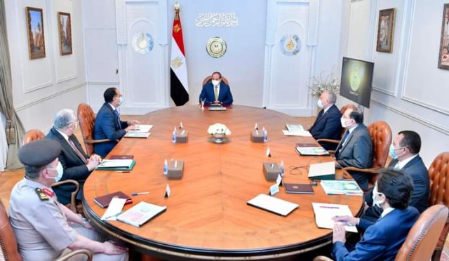 الرئيس عبد الفتاح السيسي يتابع مشروعات شركة "تنمية الريف المصري" 