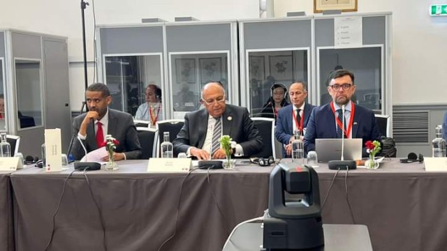 وزير الخارجية  يُشارك في الاجتماع الوزاري السادس حول عمل المناخ 