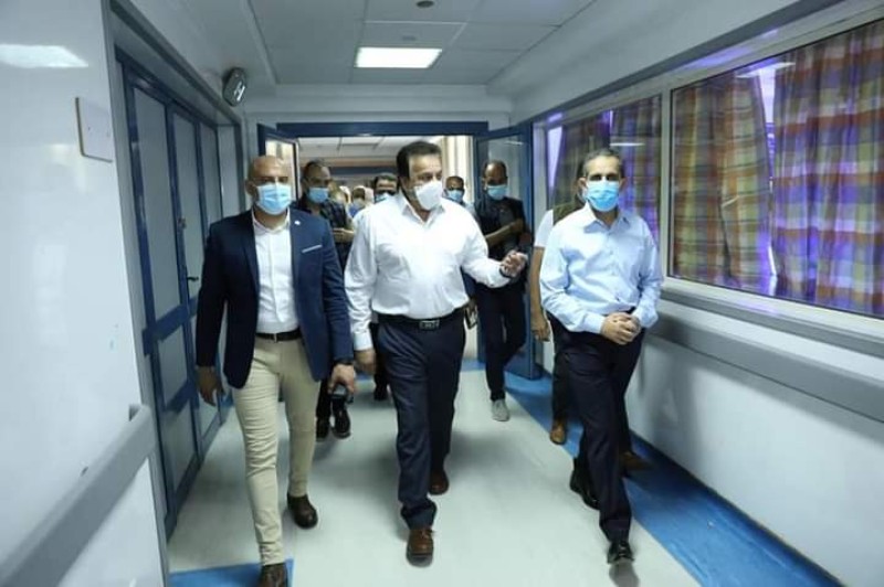 القائم بأعمال وزير الصحة يتفقد مستشفى زفتى العام بمحافظة الغربية 