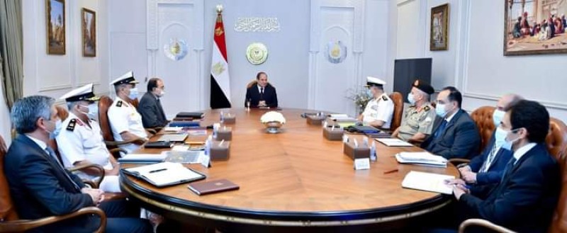 الرئيس السيسي يتابع مشروعات تطوير وحماية الشواطئ بمدينة الإسكندرية والساحل الشمالي