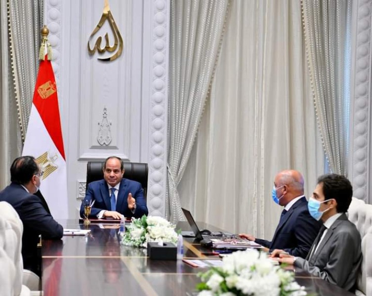 الرئيس السيسي يتابع مشروعات وأنشطة وزارة النقل على مستوى الجمهورية"