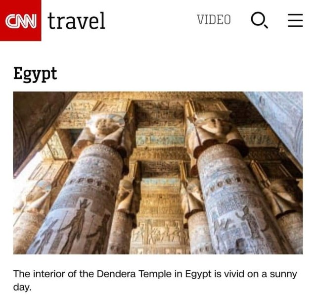 موقع CNN Travel : مصر ضمن أفضل المقاصد السياحية للسفر إليها في خريف العام الجاري