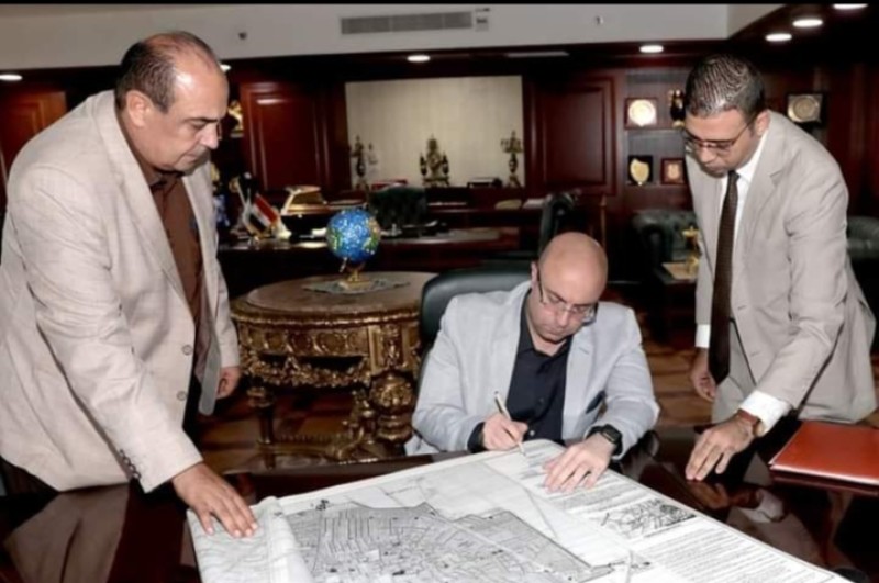 محافظ بني سويف يعتمد المخطط التفصيلي لمدينة سمسطا                               
