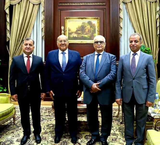 رئيس مجلس الشيوخ يستقبل سفير طاجيكستان بالقاهرة