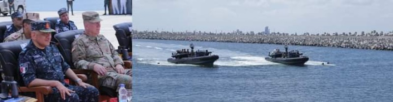 القوات البحرية المصرية والأمريكية تنفذان تدريب تبادل الخبرات "SOF-10" 