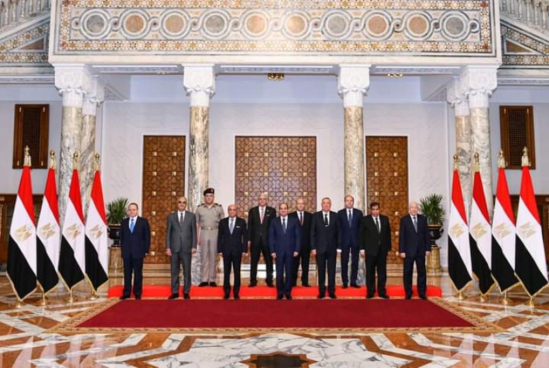 الرئيس السيسي يجتمع مع أعضاء المجلس الأعلى للهيئات والجهات القضائية 