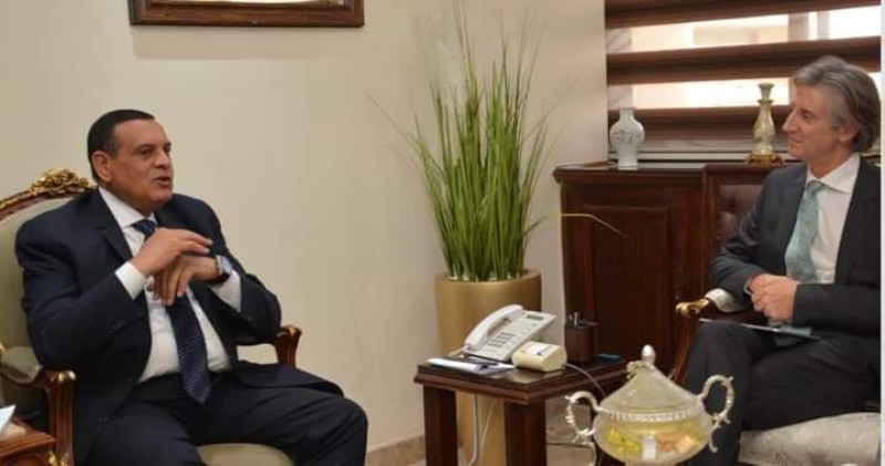 وزير التنمية المحلية يستقبل الممثل المقيم لبرنامج الأمم المتحدة الإنمائي في مصر