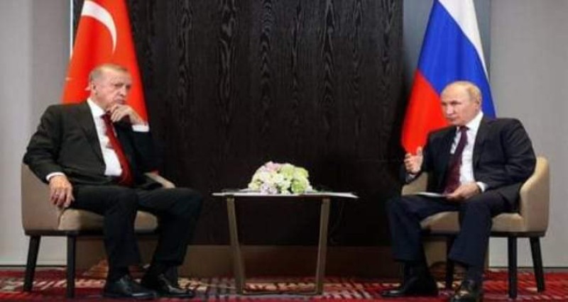 الرئيس الروسي و الرئيس التركي 
