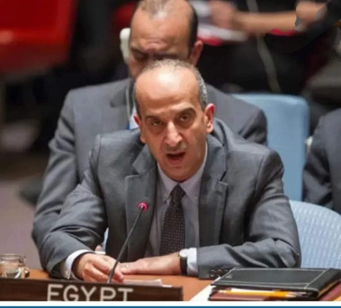 السفير أسامة عبد الخالق مندوب مصر لدى الأمم المتحدة 