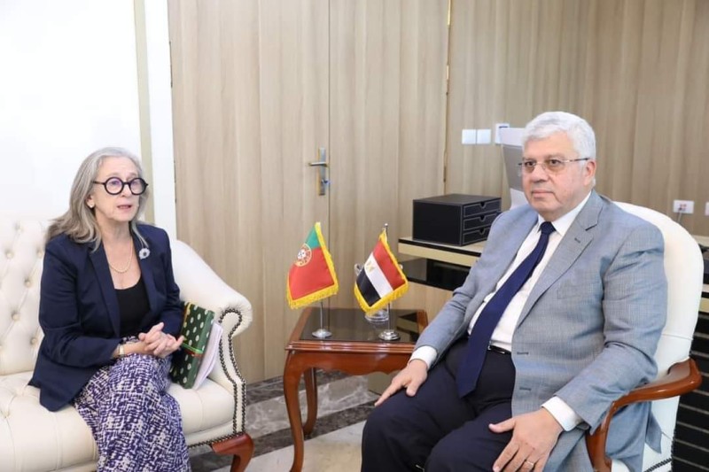 وزير التعليم العالى يستقبل سفيرة البرتغال لبحث دعم التعاون بين البلدين