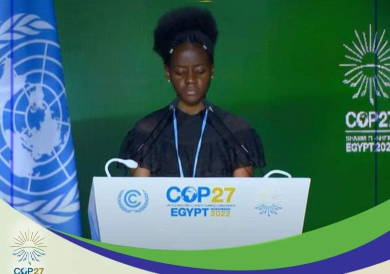 ناشطة أوغندية تدعو إلى بذل المزيد من الجهود لإنقاذ كوكب الأرض من التغيرات المناخية 
