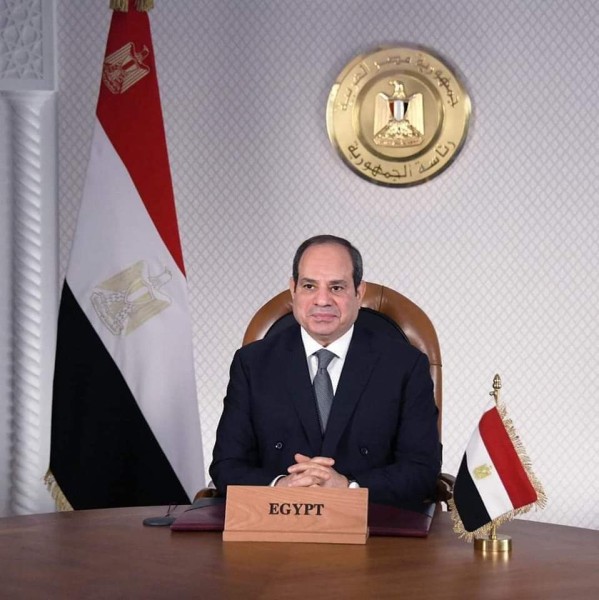 الرئيس عبد الفتاح السيسي رئيس جمهورية مصر العربية 