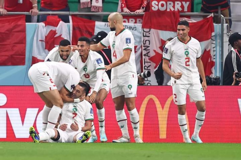 المغرب تتأهل عن جدارة إلى دور الـ16 بكأس العالم بفوزها على كندا