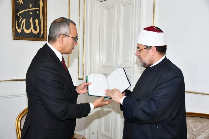 وزير الأوقاف يستقبل سفير مصر لدى جمهورية السنغال