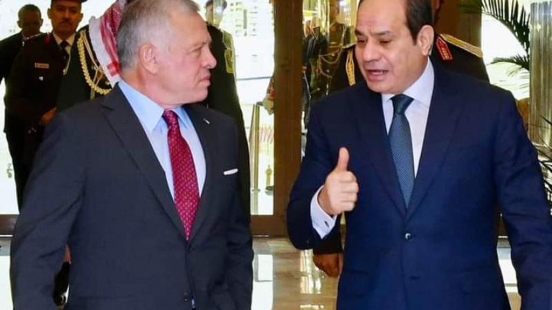 مصر و الأردن يؤكدان أهمية تكاتف الجهود العربية للتصدي للأزمات القائمة