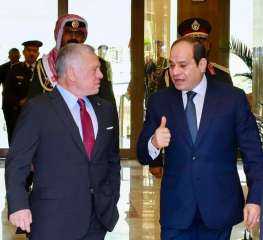 مصر و الأردن يؤكدان أهمية تكاتف الجهود العربية للتصدي للأزمات القائمة