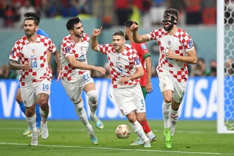 كرواتيا تحرز برونزية المونديال بفوز صعب على المنتخب المغربي