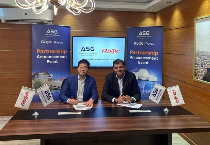 شراكة استراتيجية بين ASG المصرية وRuijie Networks المتخصصة في مجال الشبكات والإتصالات