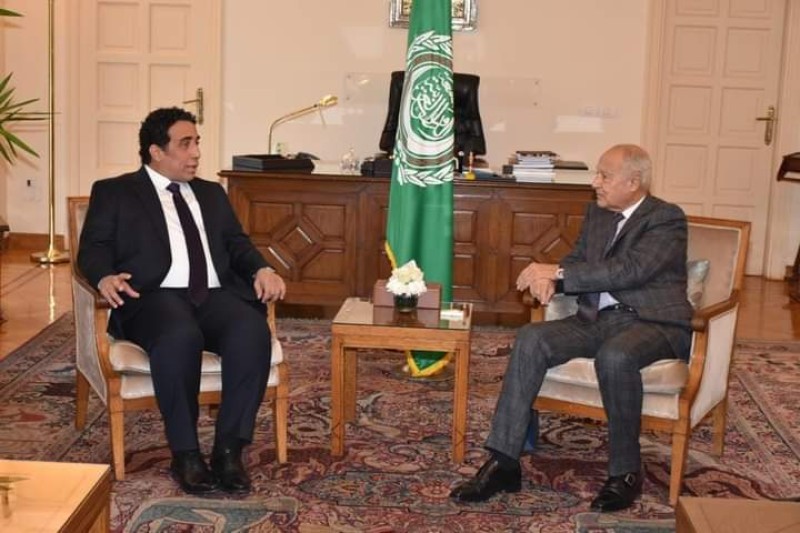 أبو الغيط يستقبل رئيس المجلس الرئاسي الليبي