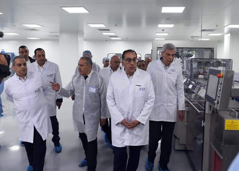 رئيس الوزراء يفتتح مصنع "بيوجينرك فارما" لتصنيع اللقاحات بالعاشر من رمضان
