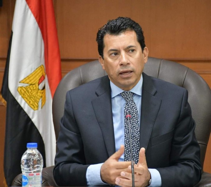 وزير الرياضة يناقش مقترح إدارة وتشغيل مدينة مصر الدولية للألعاب الأوليمبية