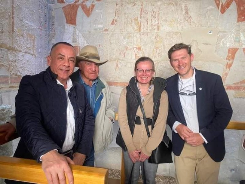 السياحة والآثار: افتتاح حجرتين جديدتين بمعبد حتشبسوت بالدير البحري