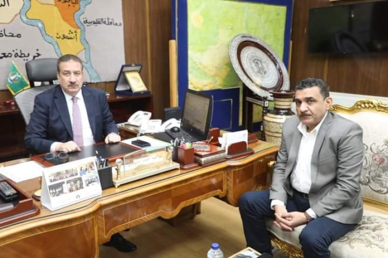 محافظ المنوفية يلتقى رئيس جهاز تنمية مدينة السادات الجديد 
