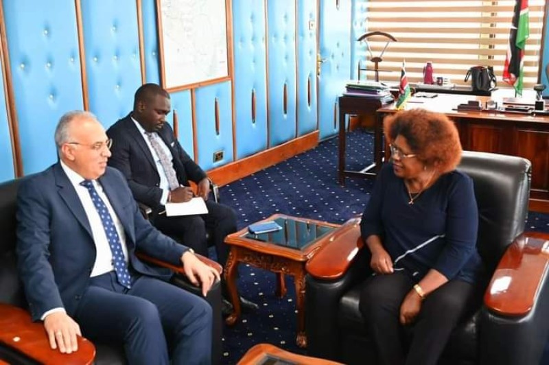 وزير الري يبحث مع نظيرته الكينية سُبل تعزيز التعاون المشترك بين البلدين 