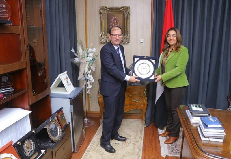 محافظ دمياط تستقبل رئيس مجلس إدارة الشركة الفرعونية للبترول 