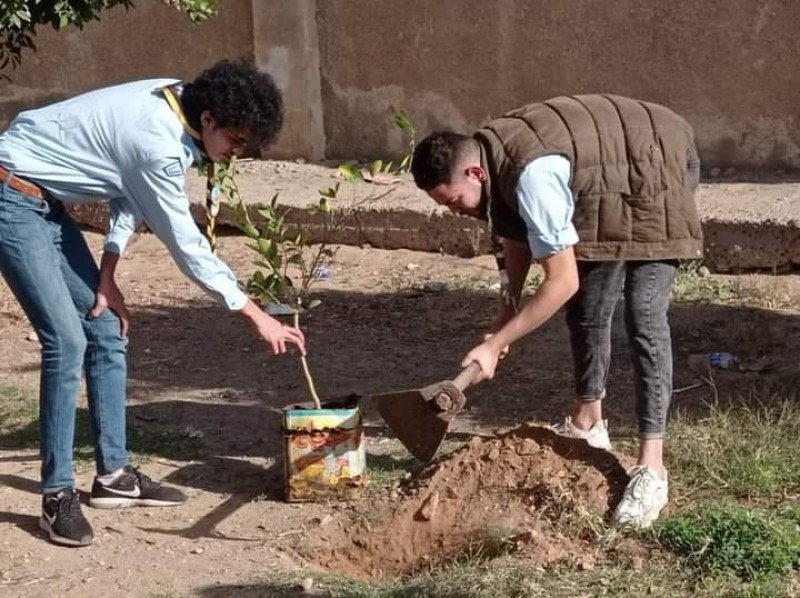 الشباب والرياضة تطلق جولات ”إعادة تدوير المخلفات وزراعة أشجار مثمرة”