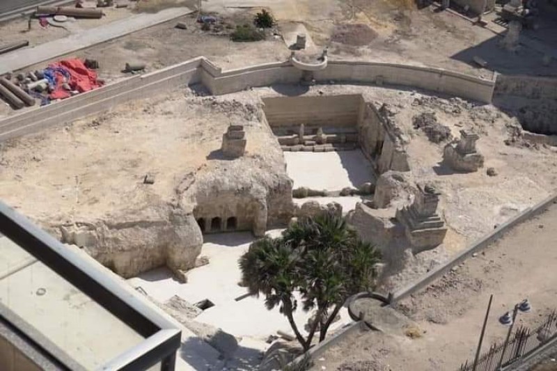 الانتهاء من أعمال مشروع ترمي وتطوير جبانة الشاطبي الأثرية بالإسكندرية