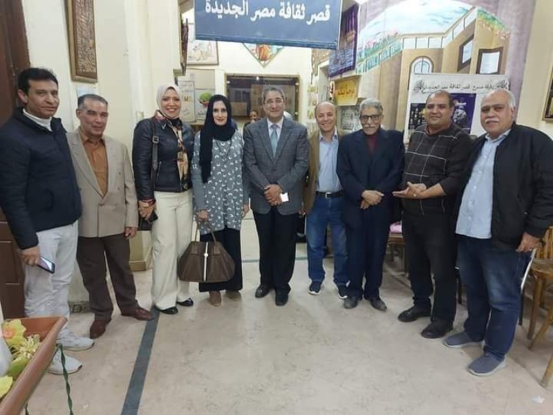 د. طارق منصور رئيساً والبنا سكرتيراً في نادي أدب مصر الجديدة