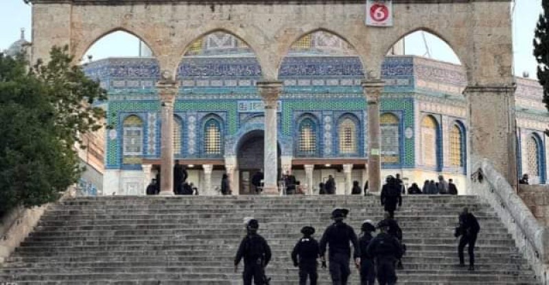 القوات الإسرائيلية تقتحم المسجد الأقصى مجدداً