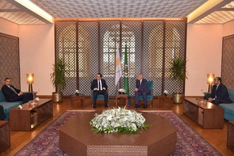 الأمين العام لجامعة الدول العربية يستقبل رئيس جمهورية قبرص