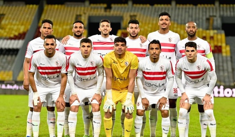 قائمة الزمالك استعدادا لمواجهة حرس الحدود غداً