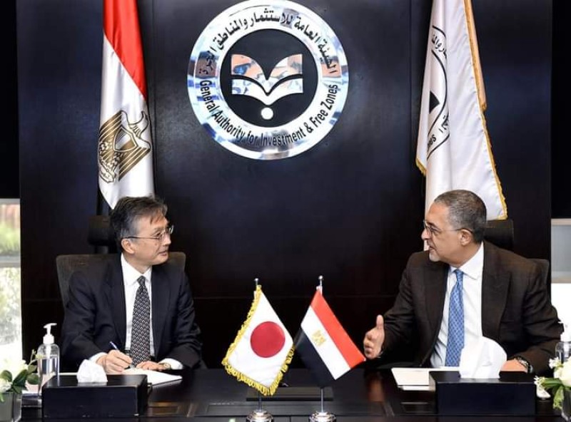 الهيئة العامة للاستثمار  وشركة "سوميتومو" اليابانية  تبحثان فرص تعزيز صناعة السيارات في مصر